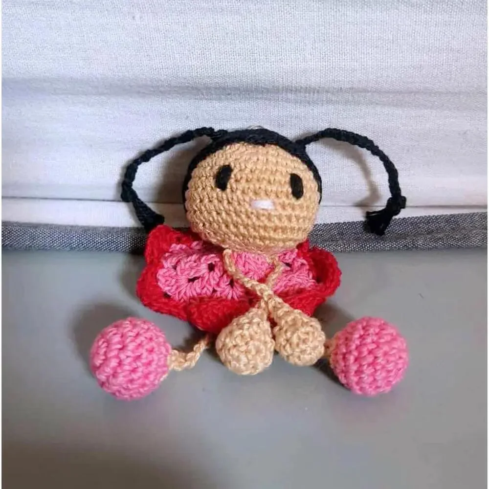 Handmade Crochet Doll - Adorable Decorative Plush Toy